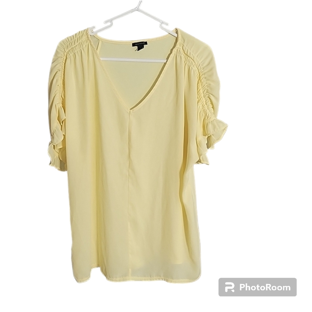 Ann Taylor Yellow Blouse